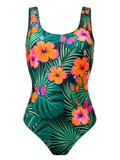 Women's One-Piece Swimsuit Hibiscus