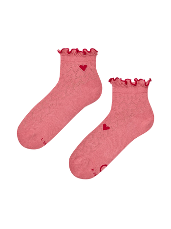 Cutecore Socks Red Heart