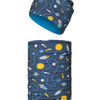 Kids' Light Beanie & Neck Warmer Set Rocket & Space