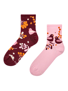 Crew Socks Birds & Berries