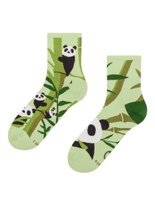 Crew Socks Pandas & Bamboo