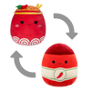 Squishmallows Flip-A-Mallows Odion the Red Fire Noodles/Illia the Sriracha, 13 cm