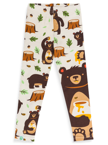 Kids' Cotton Leggings Hungry Bear
