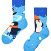 Kids' Warm Socks Skating Penguins