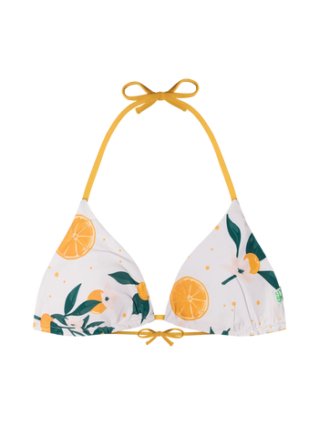 Triangle Bikini Top Oranges