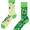 Regular Socks Four Leaf Clover for Luck