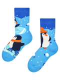 Kids' Warm Socks Skating Penguins