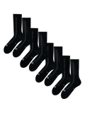 4-Pack Merino Wool Terry Socks – Black