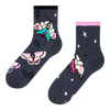 Crew Socks Night Butterflies