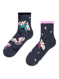 Crew Socks Night Butterflies