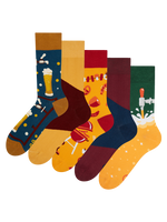 Regular Socks 5-Pack Beer Time