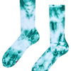 Emerald Tie-dyed Regular Ribbed Socks