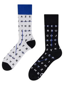 Bamboo Regular Socks Word Search