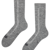 Grey Merino wool terry socks