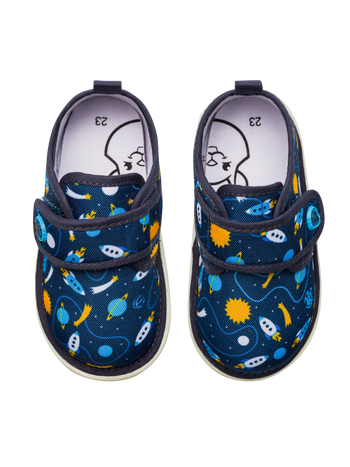 Baby Slippers Rocket & Space