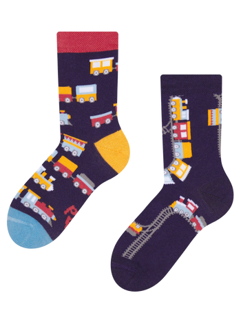 Kids' Socks Trains