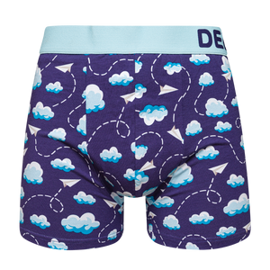 Men's Trunks Paper Planes & Clouds