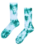 Emerald Tie-dyed Regular Ribbed Socks