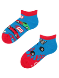 Kids' Ankle Socks Fast Cars