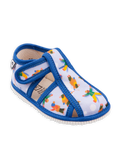Kids' Closed Toe Slippers Winter With a Snowman