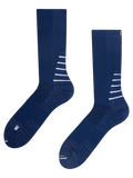 Men's Hiking Mid Calf Socks Dark Blue