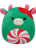 Squishmallows Ruben the Green Cow with Swirl Belly, 20 cm