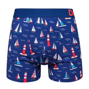 Men's Trunks Lighthouse & Sailboats