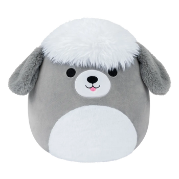 Squishmallows Arnold the Grey and White Sheepdog, 13 cm