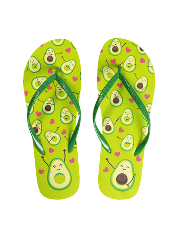 Flip Flops Avocado Love