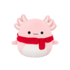 Squishmallows Archie the Pink Axolotl with Fuzzy Scarf, 30 cm