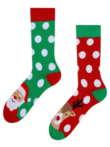 Warm Socks Santa & Rudolph