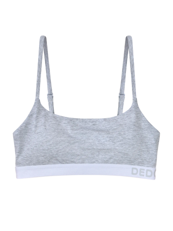 Light Grey Melange Women's Modal Bralette