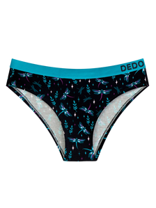 Women's Modal Briefs Dragonflies at Night