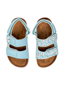 Kids' Cork Sandals Hearts & Daisies