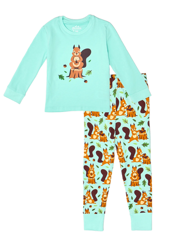 Kids' Pyjamas Squirrel in the Woods