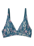 Women's Traceless Triangle Bralette Meadow Grass