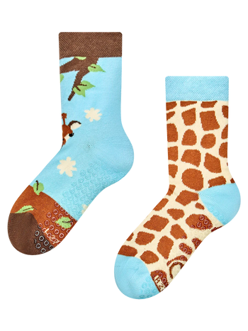Kids' Non-slip Socks Cute Giraffe