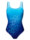 Women's One-Piece Swimsuit Aqua Mandala