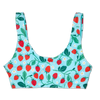 Sporty Bikini Top Little Strawberries