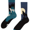 Regular Socks Moon Wolf