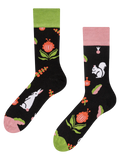 Bamboo Regular Socks Folk Garden