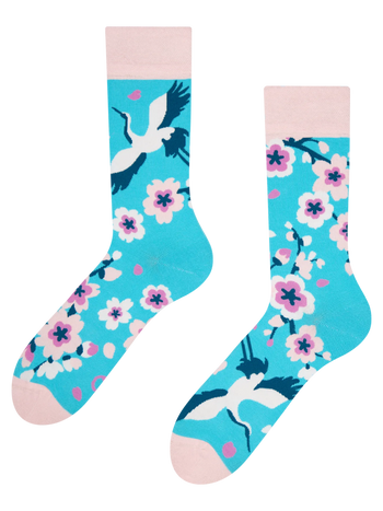 Regular Socks Sakura & Heron