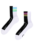 Active Crew Socks March in Rainbow
