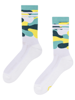 Active Regular Socks Lime Camo