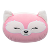 Squishmallows Stackables Rhiannon the Pink Fox with Closed Eyes, 30 cm
