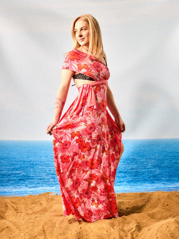 Beach Sarong Hibiscus