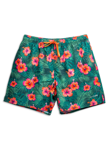 Men's Swim Shorts Hibiscus
