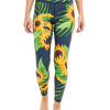 Gym Leggings Sunflower & Leaves