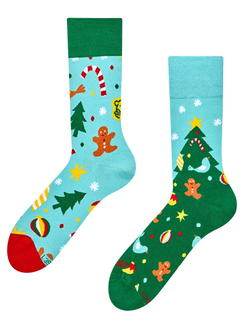 Regular Socks Christmas Tree & Ornaments