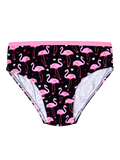 Girls' Briefs Flamingos & Hearts